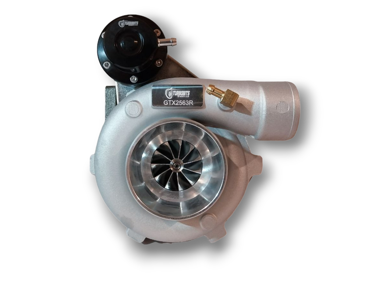 GTX2563R T25 Turbo à roulement à billes - A/R .49 - Roue à billettes, bobine plus rapide