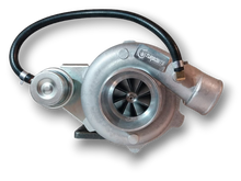 Charger l&#39;image dans la galerie, TBR - T3T4 T04E T3 Turbo - wastegate externe ou interne avec bande V A/R .63
