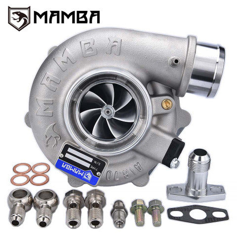 Mamba 7+7 3” A/R.70 Turbocharger Super Core Fit Gen I II GTX2871R (Garrett G25 Cover)