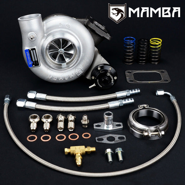 Mamba 7+7 Universal Ball Bearing Turbocharger 3" 5200 GTX2871R .57 T3 V-Band IWG