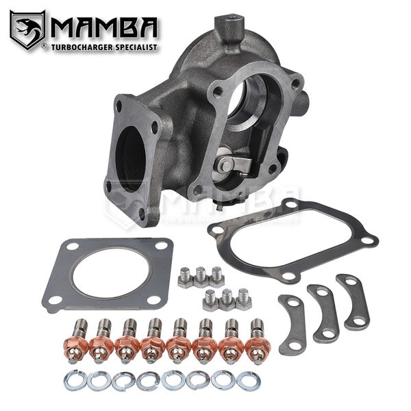 Mamba For TOYOTA 7MGTE A/R .49 Garrett GTX3071R GT3076R BB Turbocharger Turbine Housing