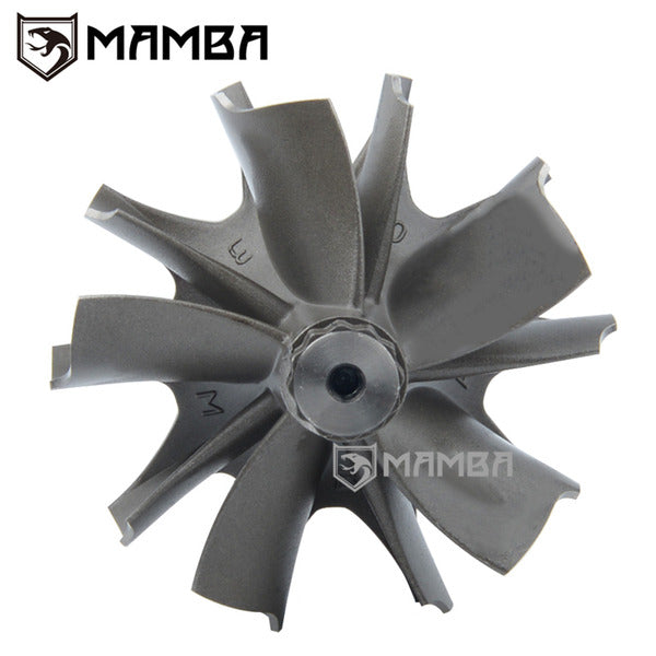 Mamba D5 (5+5) Turbine Wheel Fits Garrett GT29R Ball Bearing (51.8/56.5/FWD/WGT-25%)