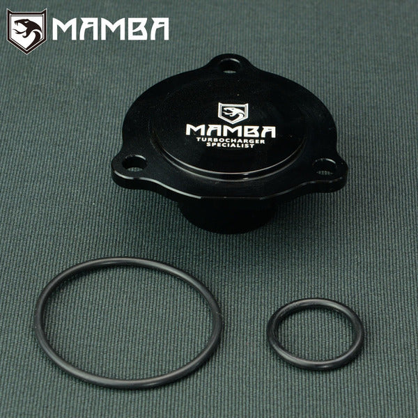 Mamba Turbocharger BOV Block Blanking off plate Borg Warner KKK EFR Ecoboost VOLVO Porsche
