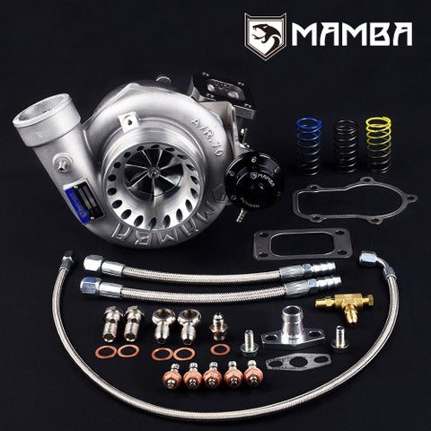 Mamba 7+7 4" A/R.70 Bullet AS Ball Bearing Turbocharger GTX3576RS .82 T3 5 bolt