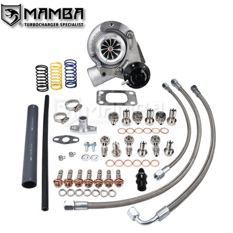 Mamba Custom 9-11 GTX Long Neck Turbocharger SAAB 9-3 B204 TD04HL-19T 7cm Hsg