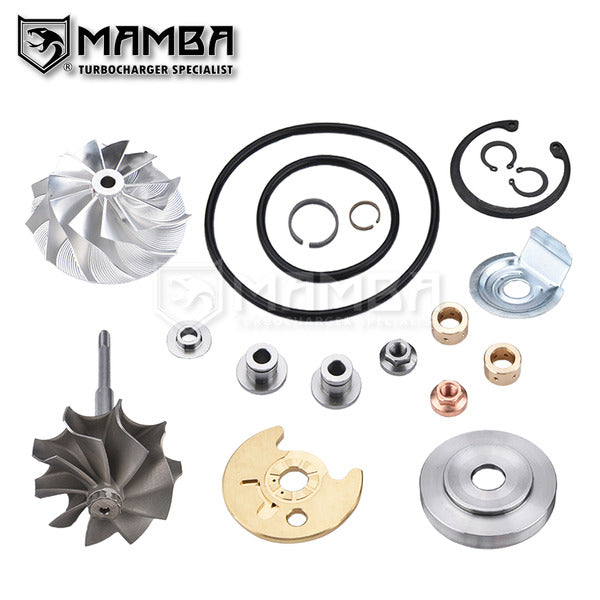 Mamba 9-11 Full Turbocharger upgrade rebuild repair kit Mitsubishi TD04HL-15T SAAB B235