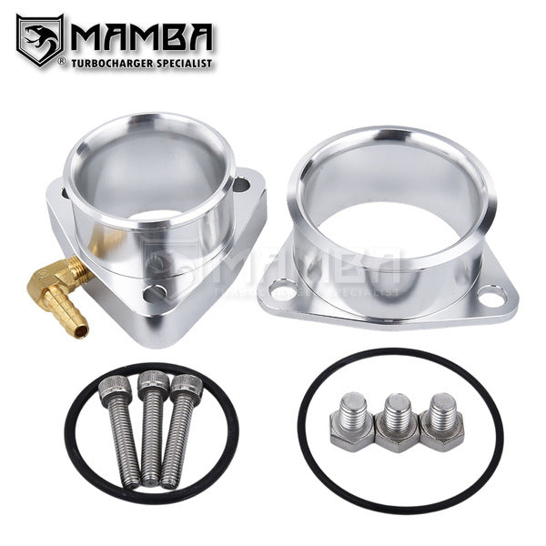 Mamba Turbocharger Compressor Inlet&Outlet Flange Adapter For Nissan TD42 Patrol HITACHI HT18