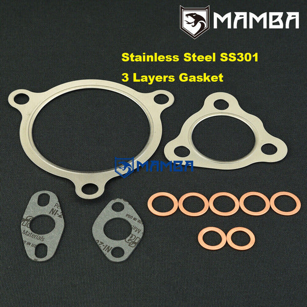 Mamba SS301 3 Layers Turbocharger Turbine & Oil Gasket AUDI S3 TT 1.8T K04 53049880022