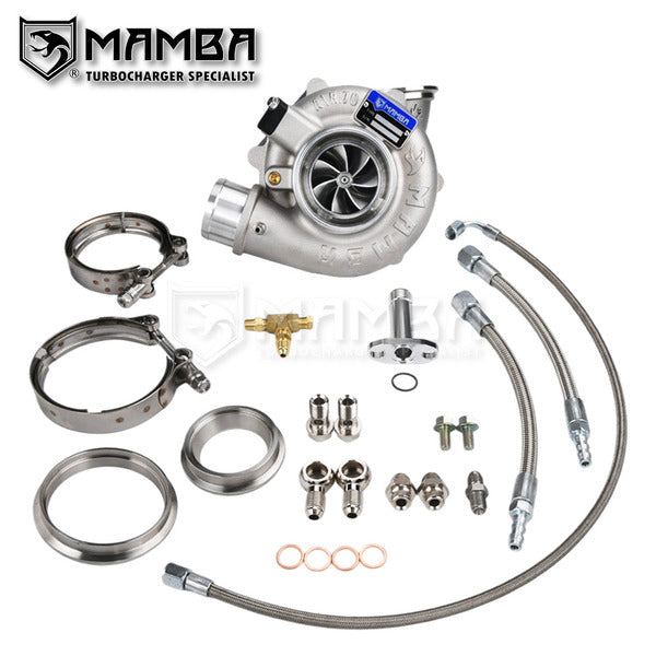 Mamba 9-7 Uni 3" .70 G25-550 Ball Bearing Turbocharger + .61 EWG Dual V-Band