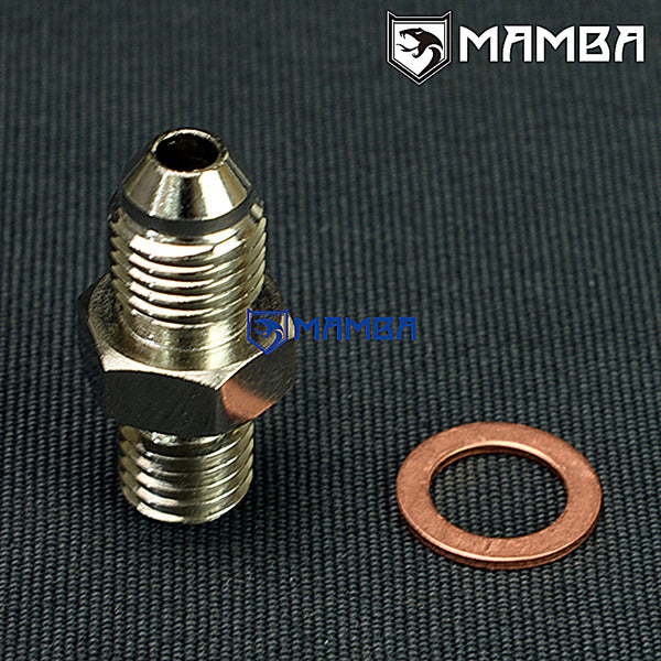 Mamba Turbocharger Oil Engine Supply Adapter Fitting Kit For Nissan TD42 Patrol GU engine