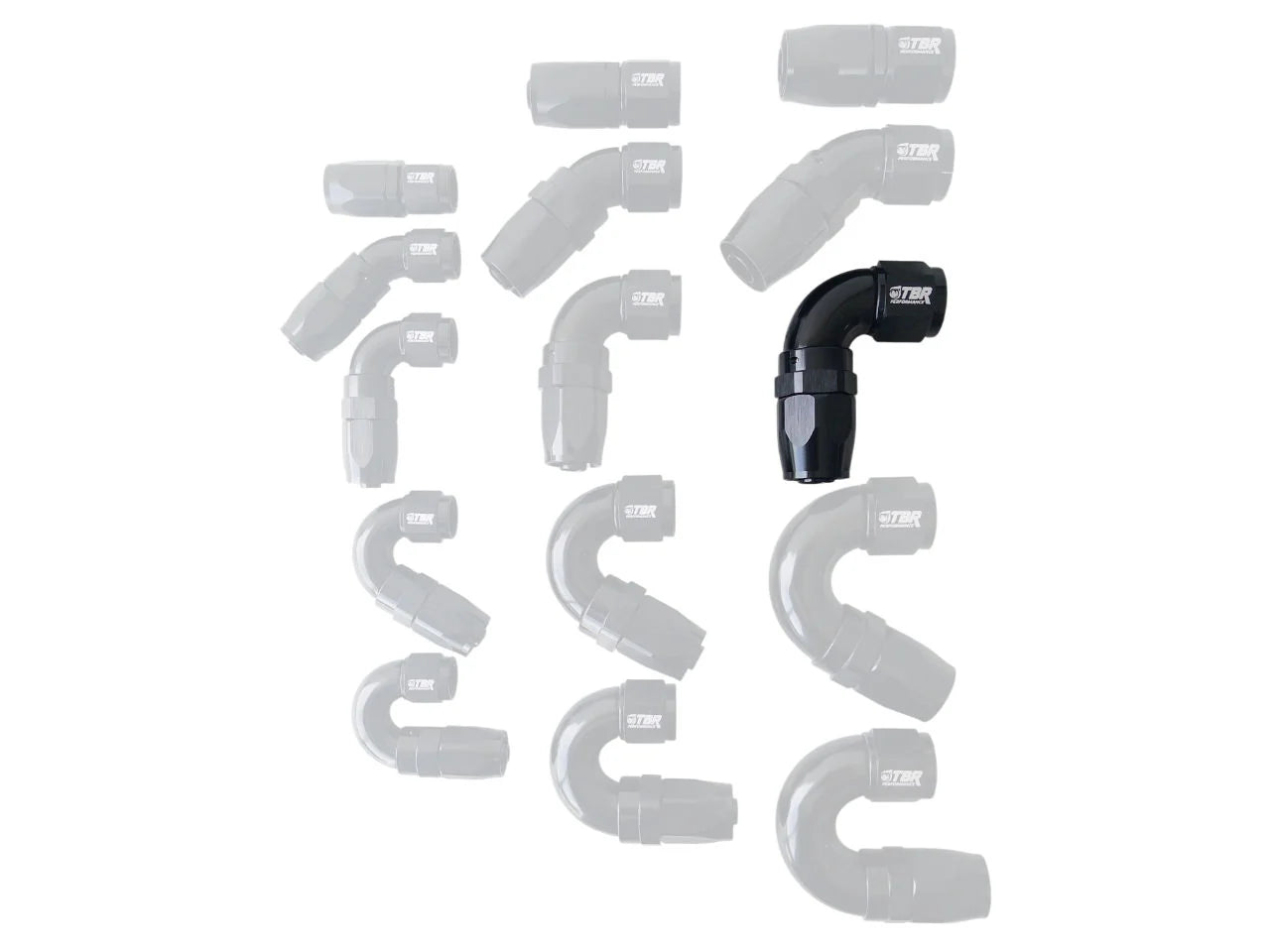 AN10 Swivel Full Flow Fittings - TBR Performance