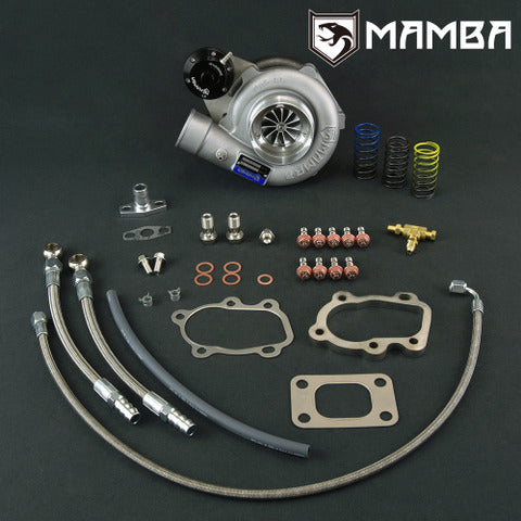 Mamba GTX Ball Bearing Turbocharger 3" Anti Surge GT2860RS 62T w/ .64 T25 Hsg