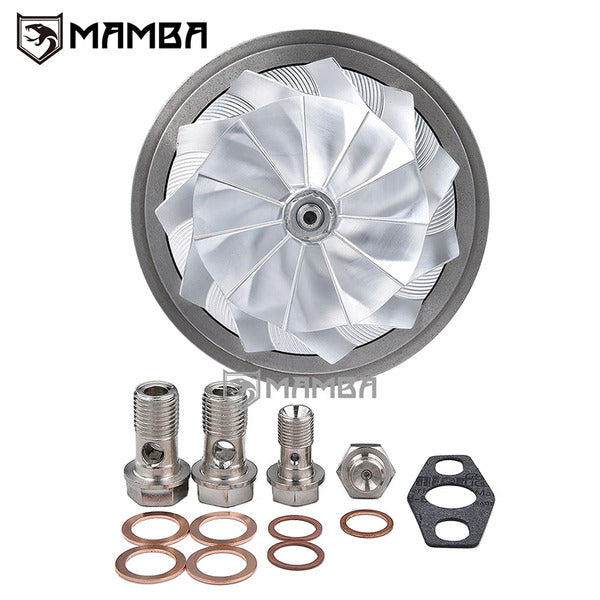 Mamba GTX3576RS-60T Ball Bearing Turbocharger Cartridge CHRA (59/76/Inconel Cage/G2 TW)