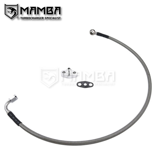 Mamba Turbo Oil Feed Line Kit For 17~23 Hyundai Kona Kia Seltos 1.6T 28240-2B750