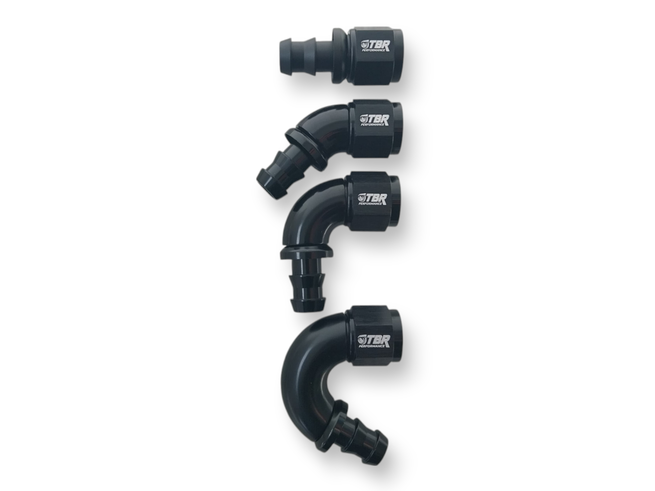 AN8 Push Lock Full Flow Fittings - TBR Performance