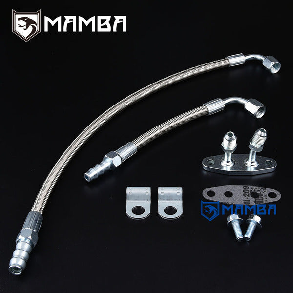 Mamba Turbocharger water coolant Line For TOYOTA 1VD-FTV GTA2359V 775095-1 Land Cruiser