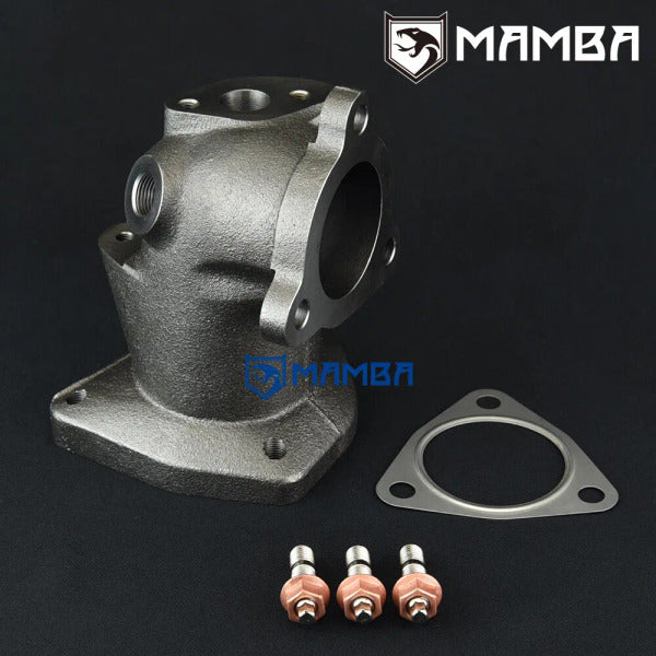 Mamba Turbocharger dump pipe kit Mitsubishi TD05H TD06 3 bolt For Greddy 3S-GTE RB25DET