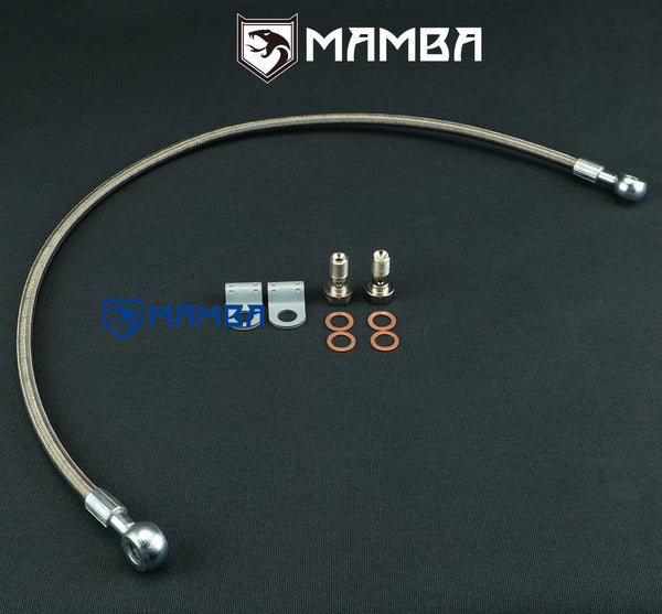 Mamba Turbocharger Oil Feed Line Kit MINI One R58 R59 R60 1.6L LCI Diesel N47C16A 11657823279