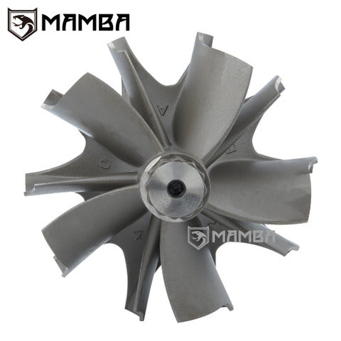 Mamba D5 (5+5) Turbine Wheel Fits GEN I/II Garrett GTX3071R GXT3076R (55/60/WGT-15%)