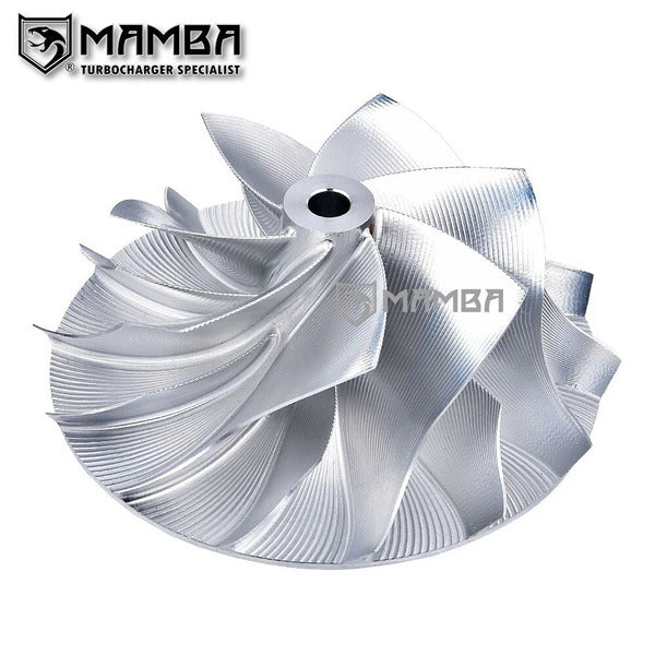 Mamba Turbo Billet Compressor Wheel Fits Garrett GT35 (58/77/7+7/Reverse/Point Milling