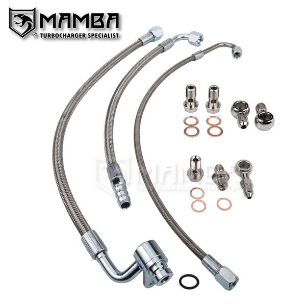 Mamba Turbo Oil Water Line Kit Fit 09~12 AUDI RS3 B03 K16 07K145701C 18559700001