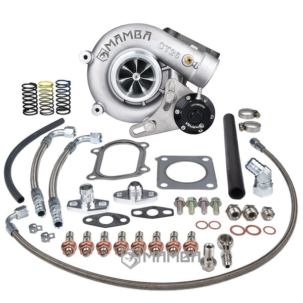 Mamba Bolt-on Ball Bearing Turbocharger For TOYOTA 7M-GTE MA70 Supra Soarer GTX2871R .49 Hsg