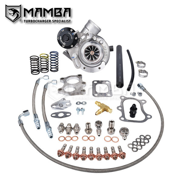 Mamba GTX Billet Turbocharger 2.35" TD04L-13T w/ 6cm T25 Hsg 1.3~1.8L / 250HP