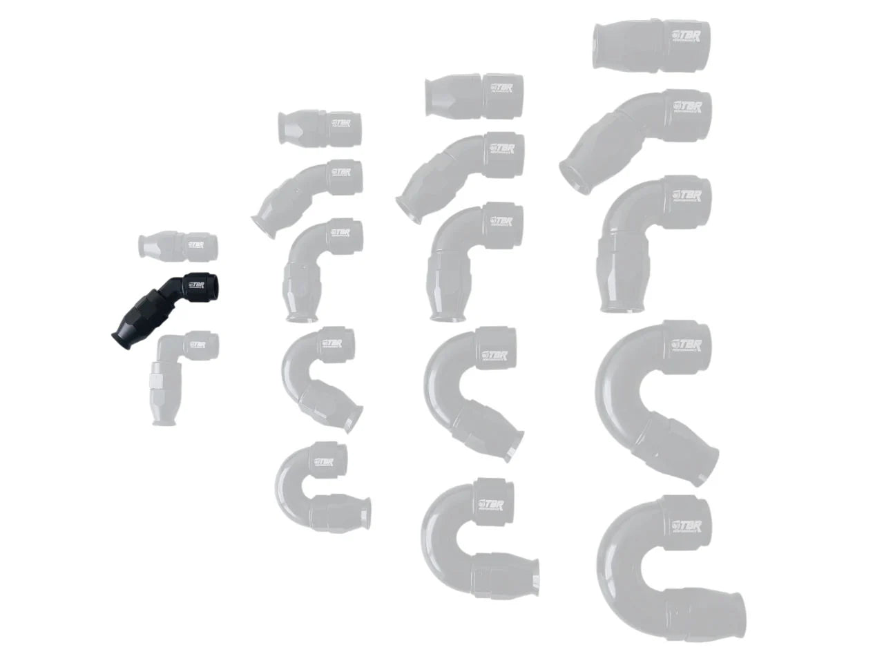 AN4 PTFE Fittings - Alloy - TBR Performance