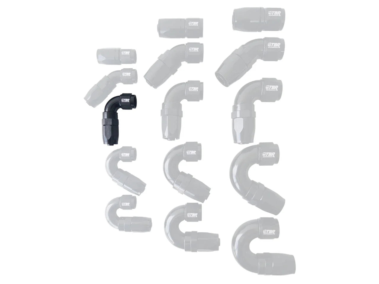 AN6 Swivel Full Flow Fittings - TBR Performance