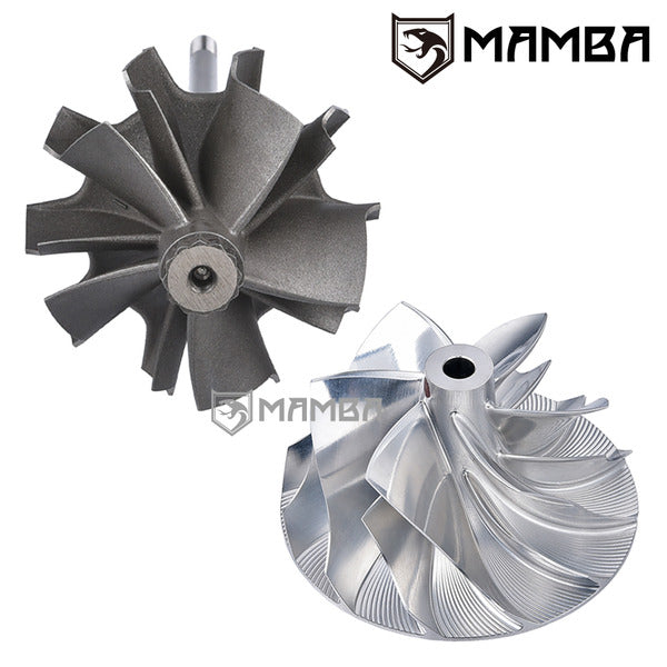Mamba Upgrade RHF5-55-5265 Turbocharger Compressor & Turbine wheel For Honda K20C IHI VG15