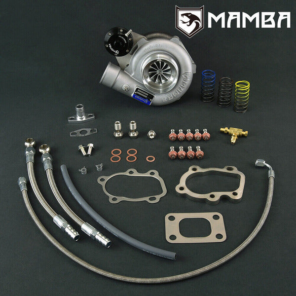 Mamba GTX Ball Bearing Turbocharger 3" Anti Surge GT2860RS 62T w/ .42 T25 Hsg