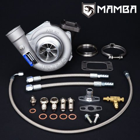 Mamba 7+7 Uni 2.25" A/R.60 GTX2863R Ball Bearing Turbocharger .73 T3 V-Band