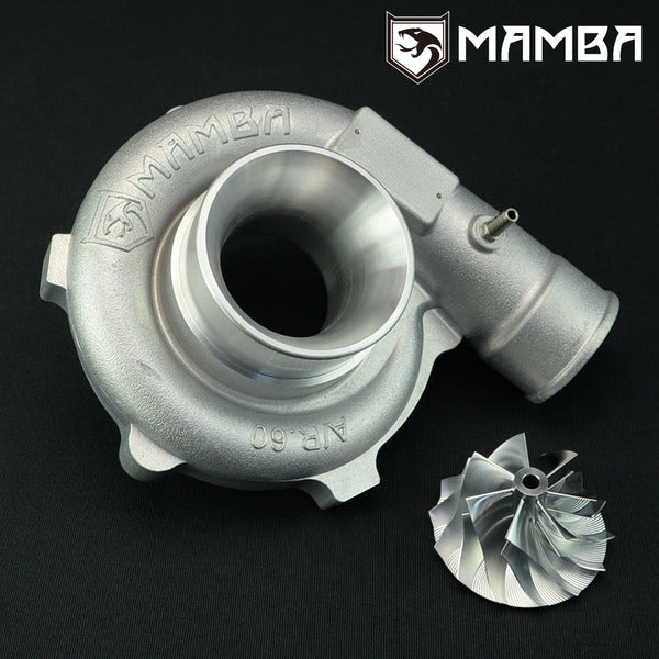 Mamba 3" .60 Non-Anti Surge Cover Garrett GTX2867R with 7+7 Turbocharger Billet Wheel