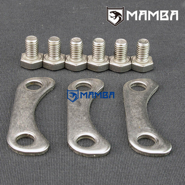 Mamba Garrett Ball Bearing GT25R GT28R GT30R GT35 Turbocharger Lock Plate & Nut /Turbine Side