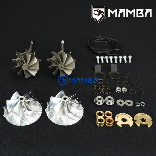 Mamba Heavy Duty Porsche 993 K16 6735/6736 Twin Turbo CW + TW + Repair Kit (2P)