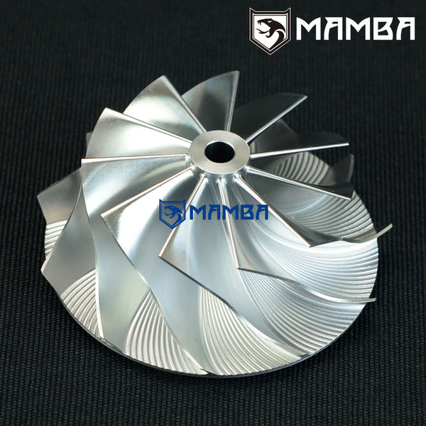 Mamba Turbocharger Billet Compressor Wheel For Volvo TD04L TD04H TD04HL 19T 11+0 Slimnose