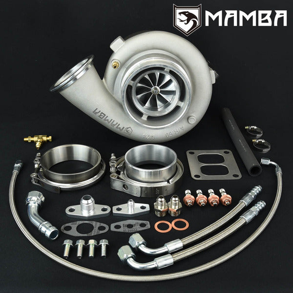 Mamba 5" GTX4202R Gen II Ball Bearing Turbocharger + 1.22 T4 V-Band Housing