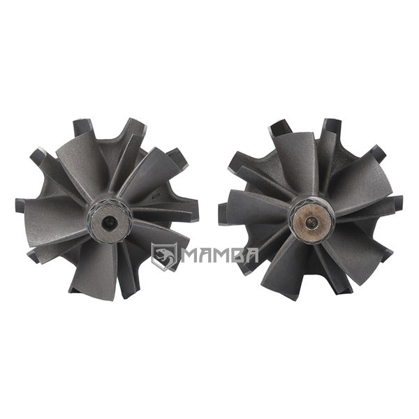 Mamba D5 (5+5) Twin Turbine Wheel For Porsche Panamera 2.9L 971 (45/50/InD+7/ExD+5.8)