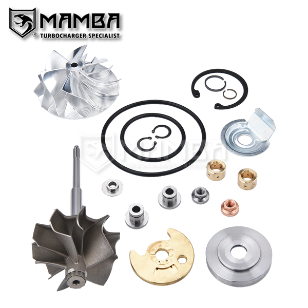 Mamba Turbo Upgrade Kit VOLVO SAAB D5-6 Mitsubishi TD04HL-21TK CW+TW+Repair kit