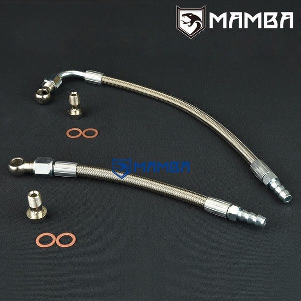 Mamba Turbocharger Water Hose Line For Mitsubishi 4B11T Lancer Ralliart TD04HL-15T 49189-0440
