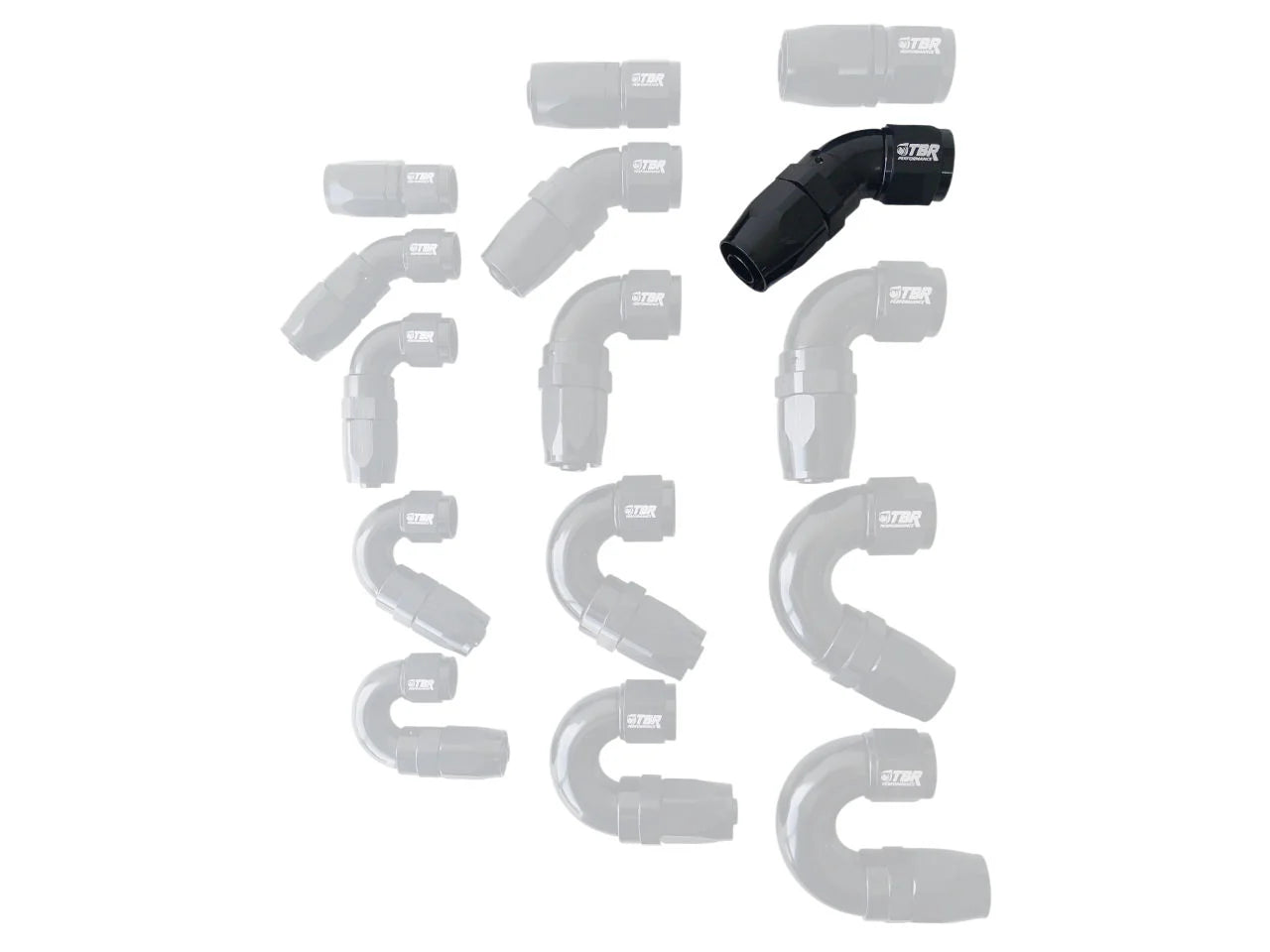 AN10 Swivel Full Flow Fittings - TBR Performance
