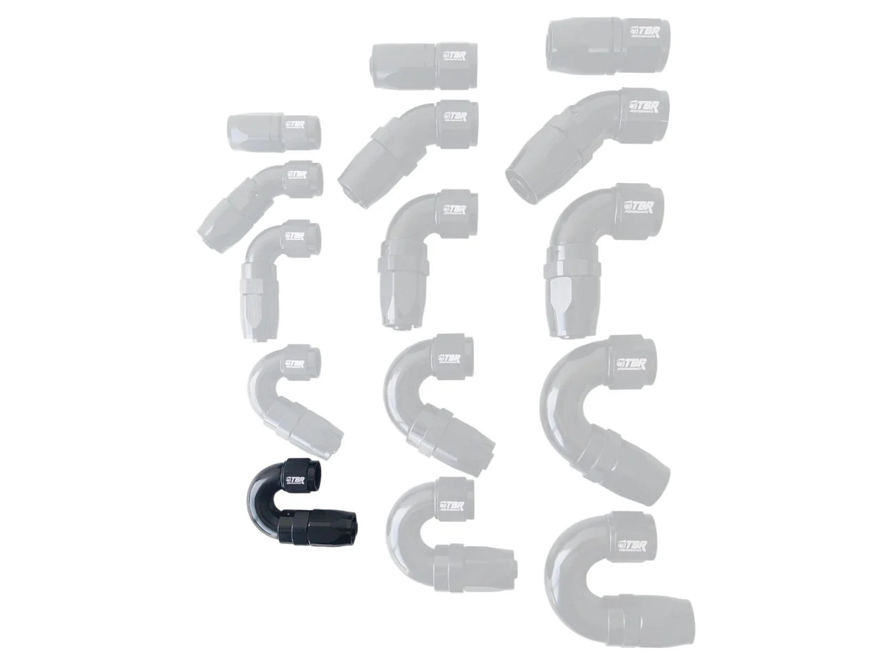 AN6 Swivel Full Flow Fittings - TBR Performance