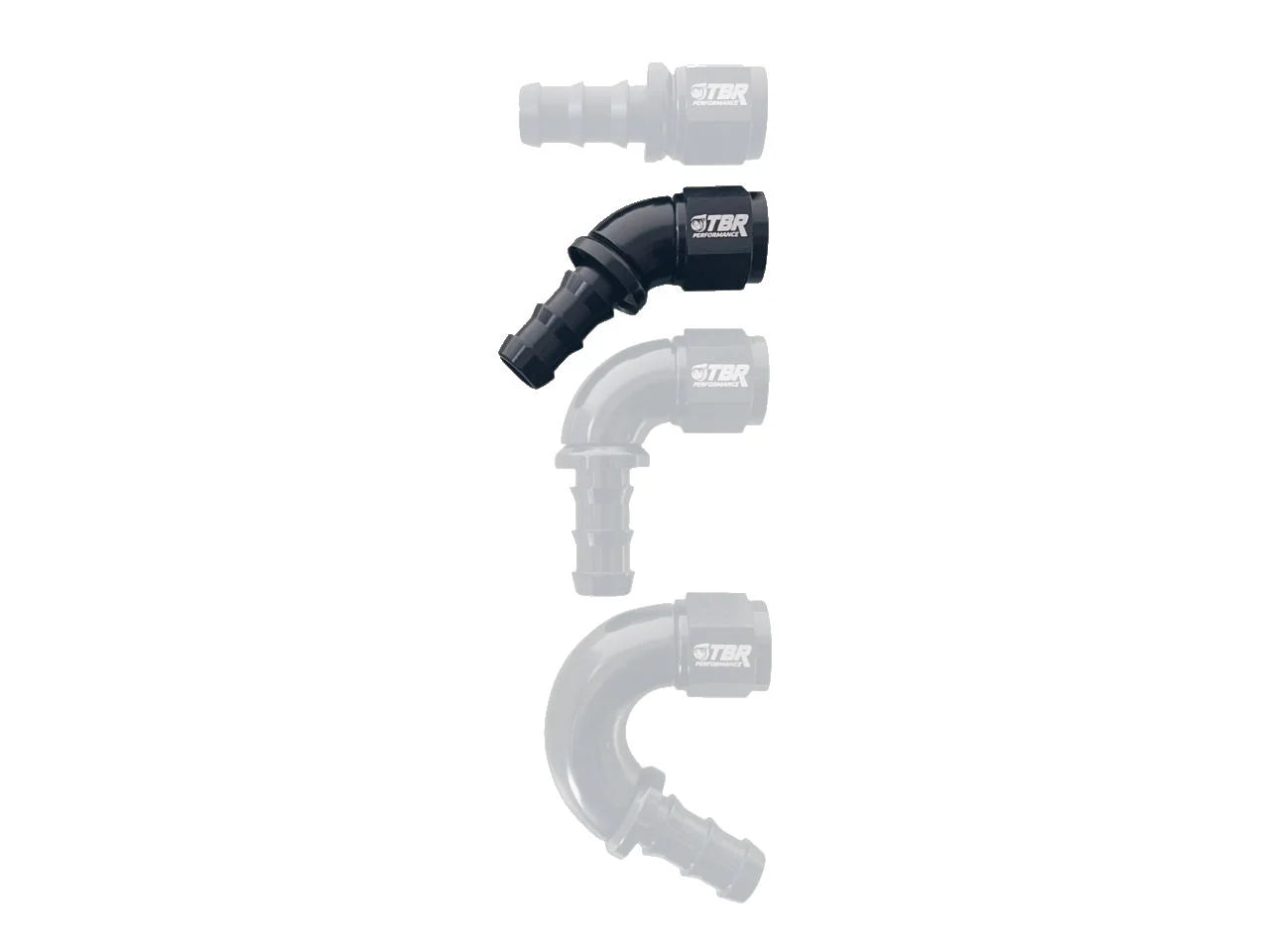 AN10 Push Lock Full Flow Fittings - TBR Performance