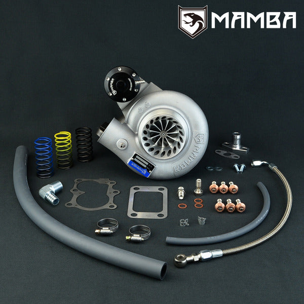 Mamba GTX Oil-Cooled Turbocharger For Nissan TD42 GU 3" TD05H-18G 6cm Bolt-On Housing