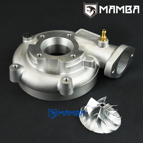Mamba Convert TOYOTA CT26 to 1HD-FTE Turbocharger Housing + Billet Wheel GTX2867R (49.7/67.4)