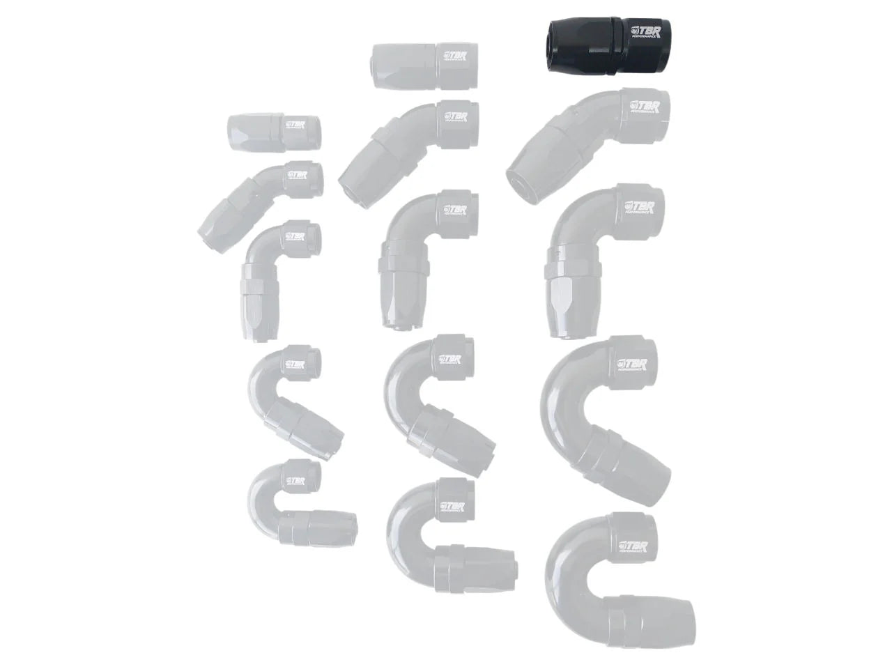 AN10 Swivel Full Flow Fittings - TBR Performance