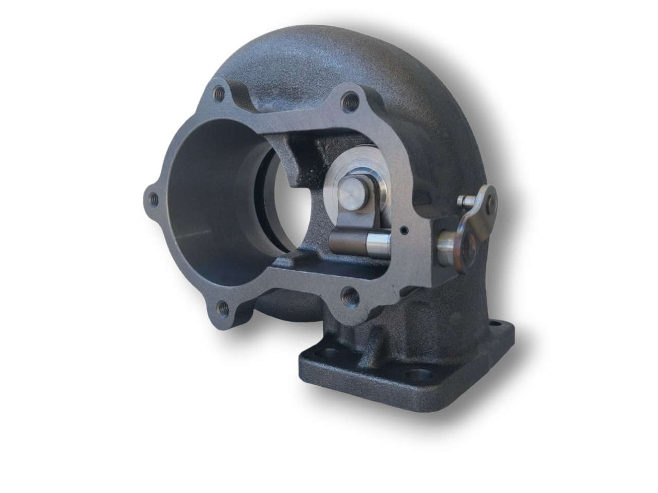 Boosted 1.06 A/R T3 Inlet & Ford 5 Bolt Outlet Turbo Exhaust Housing