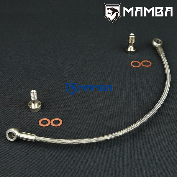 Mamba PTFE Turbocharger Oil Feed Line 13930-83G52 For Suzuki Cervo Wagon R HE22S MH23S