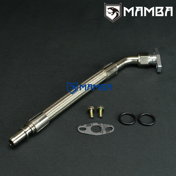 Mamba SAAB 9-3 Gen 2 B207 B207R L850 TD04L Turbocharger oil return pipe kit 49377-065xx