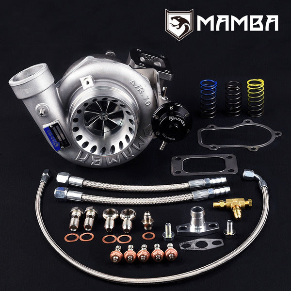 Mamba 7+7 4" A/R.70 Bullet AS Ball Bearing Turbocharger GTX3584R 1.05 T3 5 bolt